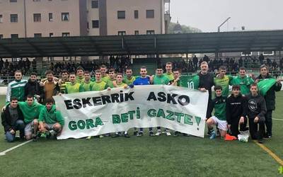Hirugarren mailako azken partidaren lekuko izan da Lesakako Mastegi futbol zelaia