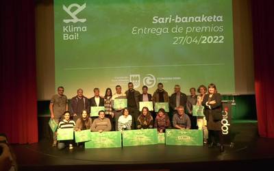 Baliarrain, Orexa eta Larraul izan dira KlimaBai!  lehiaketako udalerri irabazleak