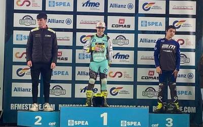 Lehen postua lortu du Eneko Martinezek A Coruñan, Espainiako Trial Txapelketan