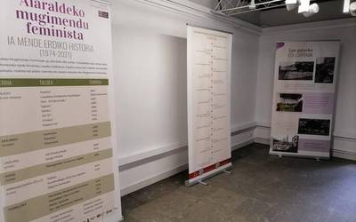 La Casonak Aiaraldeko Mugimendu Feministari buruzko erakusketa hartuko du maiatzaren 28ra arte