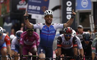 Siesta, volata, Cavendish