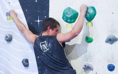 Iker Igarza: "Pozik geratu gara boulder txapelketak eman duenarekin"