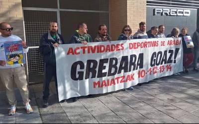 Azken unean greba bertan behera utzi dute kirol jardueretako langileek