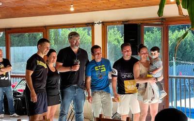 Nerea eta Jon Garmilla ahizpa-nebek irabazi dute Gardeako I. Torneo mistoa