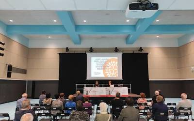 Andikona Uriartek bizi testamentuaren inguruan hitz egin du Elkargunean