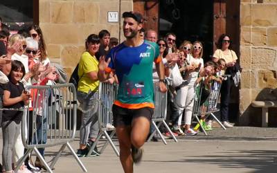 Giro eguzkitsua  V. Segura Zerain mendi lasterketan