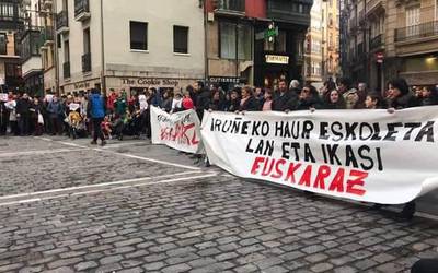 Iñigo Otxoa (HE Gurasoak): “Euskara eskubidea ez da bermatuko eskaintza-eskaria parametroetan”