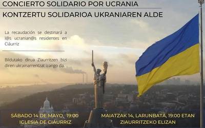 Kontzertu solidarioa Ukraniaren alde