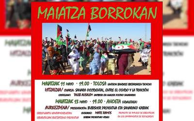 Maiatza Borrokan itzuli da, saharar herriari elkartasuna adierazteko