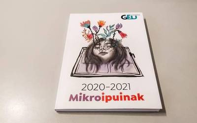 GEUren mikroipuin lehiaketa, liburu bilakatuta