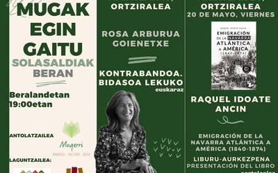 Mugak egin gaitu goiburuko solasaldiak antolatu ditu Berako Mugerri elkarteak