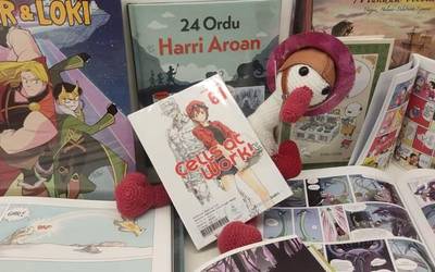 Komikiteka txikia aurkeztuko dute gaur Salburuko gizarte etxean