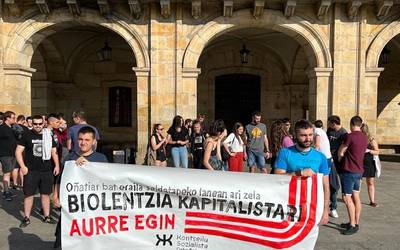 Kontseilu Sozialistak deituta Aramaioko lan istripua salatu dute