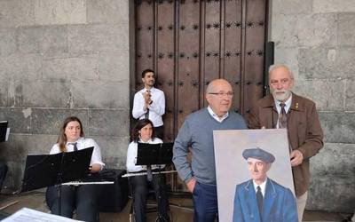 Candido Beristain zena oroitu dute haren doinuz lagunduta, musika bandaren egunean