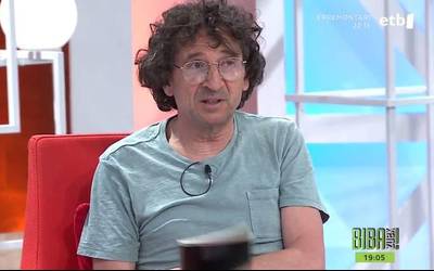 Juan Luis Zabala idazle azkoitiarra, ETB1eko 'Biba zuek!' saioan