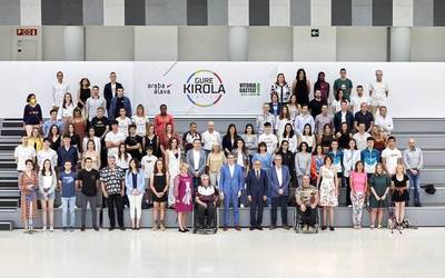 Arabako 80 kirolari baino gehiago saritu dituzte Gure Kirola Sarietan