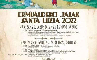 Laudiok Santa Luzia ospatuko du berriro maiatzeko azken asteburuan