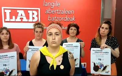 Saioa Tapiz (LAB): “Haur hezitzaileen helburu orokorretarako onuragarria izanen da lan hitzarmen propioa”