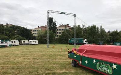 Gure Zirkua, bi asteburutan Amurrion 10 emanaldi egiteko prest