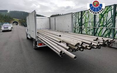Abadiñon bi pertsona atxilotu dituzte obra batzuetan lapurretan harrapatu ondoren