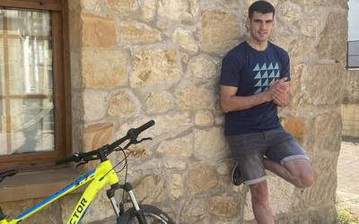 "Finalean zer gerta, oso harro nago ematen ari naizen mailarekin eta egiten ari naizen ibilbidearekin"