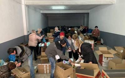 Gutuna: "Esker ona, Ukrainarako material bilketan lagundu zutenei"