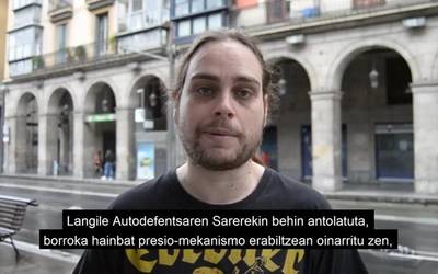 Kontraturik gabeko behargina irabazle lan-istripu baten harira sortutako gatazkan