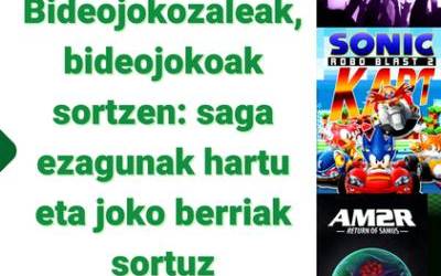 Bideojokozaleak, bideojokoak sortzen (II): komunitatea saga ezagunak hobetzen