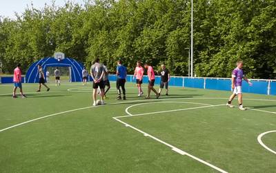 Ikaztegietako Lauko Futbol Txapelketa ospatu du Kutturru KE-k