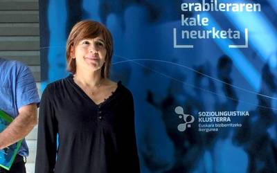 Olatz Altuna: “2006tik jaisten ari zen euskararen kale erabilera, eta joera hori eten egin da”