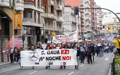 Aurreakordioa sinatu dute Mercedesen, hiru greba egunen atarian