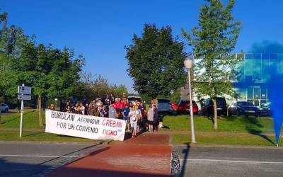Bigarren greba asteari ekin diote Aernnova-Burulaneko langileek