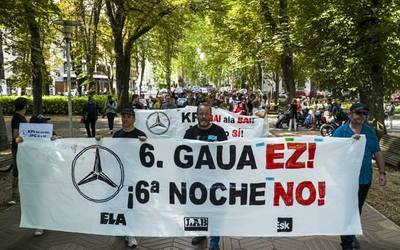 Mercedeseko zuzendaritzak seigarren gauari uko egin dio