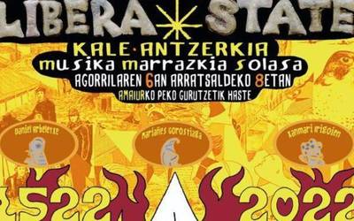 'Libera State' antzerkia larunbatean Amaiurren