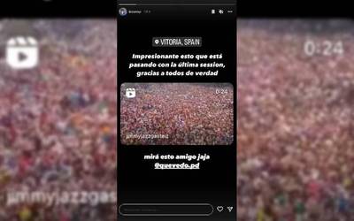Bizarrapek "sinestezintzat" jo du Gasteizko txupinazoan bere azken saioarekin gertatutakoa