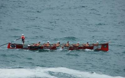 Ondarroan eta Hondarribian izango dituzte estropadak Delteco Zumaiako traineruek