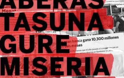 'Zuen aberastasuna gure miseria' mobilizazioa Amurrion abuztuaren 13an