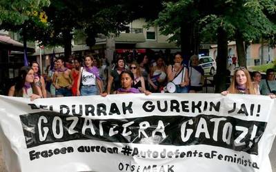 "Guztion ardura da emakumeentzat eta gorputz disidenteentzat espazio seguru eta gozagarriak sortzea"