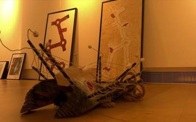 'Adar lotuak' erakusketa, irailaren 4ra arte ikusgai Aroztegin