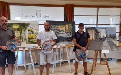 Laudioko Udalak Iker Mugarzari eman dio XXIV. Pintura Lehiaketako lehen saria