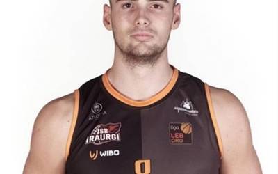 Iñigo Royo hegaleko pibotak Iraurgi SBrekin fitxa berritu du
