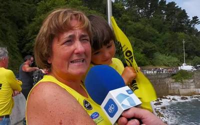 Giro ederra, urduritasuna eta ikuskizuna, Zarauzko Estropaden bigarren jardunaldian