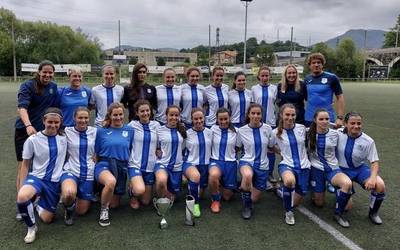 VII. Joxan Arabiotorre Txapelketa irabazi du Oihana Goenagak Gipuzkoako futbol selekzioarekin