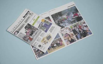 Kalean dago Aiaraldea Hemen hamabostekariaren ikasturteko lehenengo zenbakia