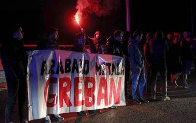 Arabako Metalgintzaren greba Laudion eta Amurrion islatuko da piketeen bidez irailaren 21ean eta 22an