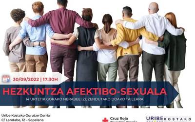 Nerabeentzat hezkuntza afektibo-sexualari buruzko lantegia eskainiko du Guretze Gorriak