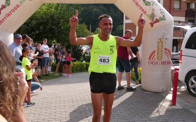 Kamel Zinan eta Idoia Nogales, aurtengo Berrobira Herri Kroseko irabazleak