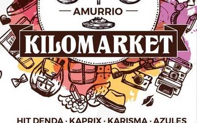 Amurriok 'Kilomarket' hartuko du hiru egunez, arropa kiloka saltzeko azoka