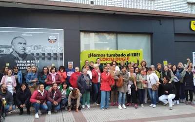 Langileon borrokari esker, SuperBerriak-ek Enplegu Erregulazio Espedientea bertan behera utzi du