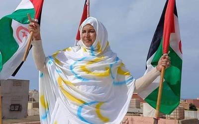 Sultana Jaya ekintzaile sahararrari ongi etorria egingo diote igandean Aiaraldea Ekintzen Faktorian